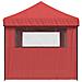 Tenda Party Borgogna 292 x 580 x 315 cm Tessuto Oxford - Foto miniatura 5