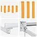 Tenda retrattile manuale con LED Giallo e Bianco 3 x 2,5 m - Foto miniatura 7