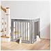 Cancello per cani con supporti 2 pcs Grigio Sonoma 80 x 80 cm - Foto miniatura 2