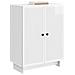 Credenza Bianco Lucido 66 x 34,5 x 90 cm Legno ingegnerizzato - Foto miniatura 2
