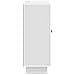 Credenza Bianco Lucido 66 x 34,5 x 90 cm Legno ingegnerizzato - Foto miniatura 5