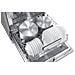 Samsung DW70H73YCFRU1, Libera installazione, Dimensione massima (60 cm), Acciaio inox, Touch, 1,5 m, 1,55 m - Foto miniatura 6