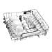 Samsung DW70H73YCFRU1, Libera installazione, Dimensione massima (60 cm), Acciaio inox, Touch, 1,5 m, 1,55 m - Foto miniatura 10