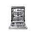 Samsung DW70H73YCFRU1, Libera installazione, Dimensione massima (60 cm), Acciaio inox, Touch, 1,5 m, 1,55 m - Foto miniatura 12