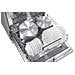 Samsung DW70H73YCFRU1, Libera installazione, Dimensione massima (60 cm), Acciaio inox, Touch, 1,5 m, 1,55 m - Foto miniatura 20