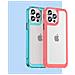 Custodia Outer Space Per Iphone 12 Pro Max Con Cover Rigida E Cornice Gel, Colore Blu. - Foto miniatura 2