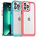 Custodia Outer Space Per Iphone 12 Pro Max Con Cover Rigida E Cornice Gel, Colore Blu. - Foto miniatura 3