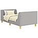 Struttura letto bambini con testata Grigio Chiaro 80x160 cm - Foto miniatura 3