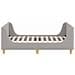 Struttura letto bambini con testata Grigio Chiaro 80x160 cm - Foto miniatura 4