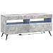 Mobile TV LED Grigio Cemento Legno ingegnerizzato - Foto miniatura 1