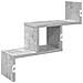 Scaffale da parete Grigio Cemento 48 x 15 x 42 cm - Foto miniatura 6