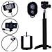 Monopiede Allungabile Palo Estensibile + Wireless Bluetooth Selfie Telecomando Scatto Remoto + Phone Support Universale - Foto miniatura 2