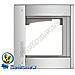 Telaio Supporto Con Cornice 1 Modulo Sfera New Finitura Allmetal - Foto miniatura 3