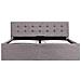 Giroletto Con Contenitore Grigio Talpa In Tessuto 140x200 Cm - Foto miniatura 9