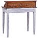 Scrivania con Cassetti 90x50x101 cm in Legno Massello di Mogano - Foto miniatura 7