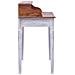 Scrivania con Cassetti 90x50x101 cm in Legno Massello di Mogano - Foto miniatura 8