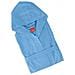 Gabel Golf Accappatoio Con Cappuccio, Cotone, Azzurro, Medium - Foto miniatura 1