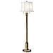 Lampada Da Terra 2 Luci In Ottone, Attacco E27 - Foto miniatura 1