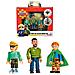 Sam The Fireman Figure Della Polizia 7,5cm - Smoby - Foto miniatura 1