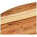 Tavolino Di Servizio 68x68x56 Cm In Legno Massello Di Acacia - Foto miniatura 7