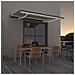 Tenda Automatica con Sensore Vento e LED 450x300 cm Crema - Foto miniatura 9