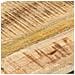 Tavolini Laterali 2 Pz 31,5x24,5x64,5 Cm Legno Di Mango Grezzo - Foto miniatura 8
