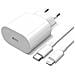 Caricatore Da Muro Usb-c 20w + Cavo Lightning Power Delivery Originale Apple - Foto miniatura 1