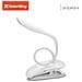 Led Lampada Da Tavolo Flessibile E Clip Con Batteria Integrata Bianca, Lampada Da Tavolo, 3 H, 5 V, 0,5 Ah - Foto miniatura 3