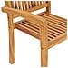 Sedie da Giardino Impilabili 8 pz con Cuscini Massello di Teak - Foto miniatura 6