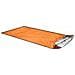 Bivy Ultralight Adulto Rectangular sleeping bag Poliuretano, Argento Blu, Arancione - Foto miniatura 1