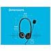 Cuffie con Microfono Collegamento Cavo USB Stereo G2 - Foto miniatura 4