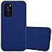 Custodia Compatibile Con Huawei P40 In Candy Blu Scuro - Coperchio Protettivo In Silicone Tpu Flessibile - Foto miniatura 1