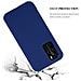 Custodia Compatibile Con Huawei P40 In Candy Blu Scuro - Coperchio Protettivo In Silicone Tpu Flessibile - Foto miniatura 8