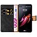 Custodia Compatibile Con Lg X Screen In Nero Grafite - Coperchio Protettiva Con Chiusura Magnetica, Funzione Stand E Tasca Per Le Carte - Foto miniatura 6