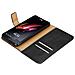 Custodia Compatibile Con Lg X Screen In Nero Grafite - Coperchio Protettiva Con Chiusura Magnetica, Funzione Stand E Tasca Per Le Carte - Foto miniatura 7