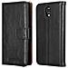 Custodia Compatibile Con Lg X Screen In Nero Grafite - Coperchio Protettiva Con Chiusura Magnetica, Funzione Stand E Tasca Per Le Carte - Foto miniatura 8