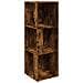 Scaffale Angolare Rovere Fumo 33x33x100 Cm Legno Multistrato - Foto miniatura 2