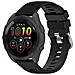 Cinturino Per Orologio In Silicone Garmin Forerunner 265s Black 18 Mm - Foto miniatura 2