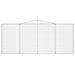 Cesti Gabbioni Ad Arco 4 Pz 400x50x160/180 Cm Ferro Zincato - Foto miniatura 3