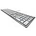 Kc 6000 Slim Tastiera Usb Azerty Francese Nero - Foto miniatura 3