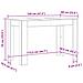Tavolo Da Pranzo Rovere Marrone 120x60x76 Cm Legno Multistrato - Foto miniatura 5