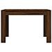 Tavolo Da Pranzo Rovere Marrone 120x60x76 Cm Legno Multistrato - Foto miniatura 7