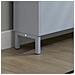 Scarpiera Con 4 Scomparti, Colore Grigio. Dimensioni: 100 X 19 X 91 Cm Fsr100-hg - Foto miniatura 3