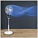 Ventilatore a Piantana Turbo Silence Extreme con 14 Velocità e 3 Modalità Automatiche Potenza 32 W Colore Bianco - Foto miniatura 7
