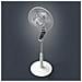 Ventilatore a Piantana Turbo Silence Extreme con 14 Velocità e 3 Modalità Automatiche Potenza 32 W Colore Bianco - Foto miniatura 5