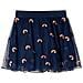 Gonna Da Bambina Con Tulle Blu Marino 128 - Foto miniatura 2