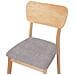 Sedia Da Pranzo Legno Chiaro Minier - Foto miniatura 6