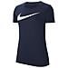 T-Shirt Swoosh Cw6967-451 Donna Taglia Xs Colore Blu - Foto miniatura 1