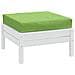 Cuscino Per Pallet Verde Mélange 60x60x10 Cm In Tessuto - Foto miniatura 1