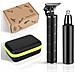 Kit 2 In 1 Con Rifinitore Per Capelli E Barba + Rasoio Per Peli Di Naso. Con Set Di Accessori. Batteria Ricaricabile. - Foto miniatura 5
